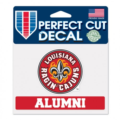 Louisiana Ragin Cajuns Die-Cut Decal Sticker - Show Your School Spirit!