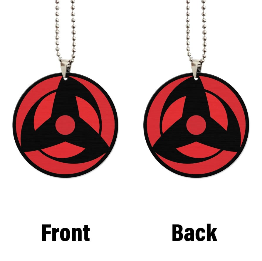 Kakashi Mangekyou Acrylic Car Ornament - Unique Custom Car Accessory