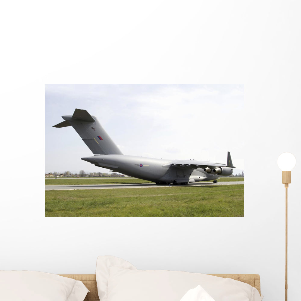 C-17 Globemaster III Royal Wall Decal - Large Aircraft Art for Home and Office