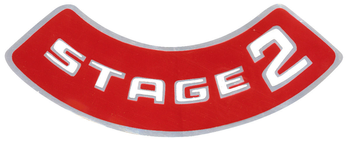 1970-1974 Buick Skylark Riviera LeSabre Wildcat Regal Stage 2 Air Cleaner Decal