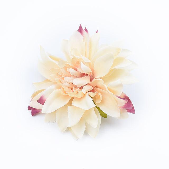 10 Pieces Elegant Silk Gerbera Flower Heads for Wedding and Home Decor