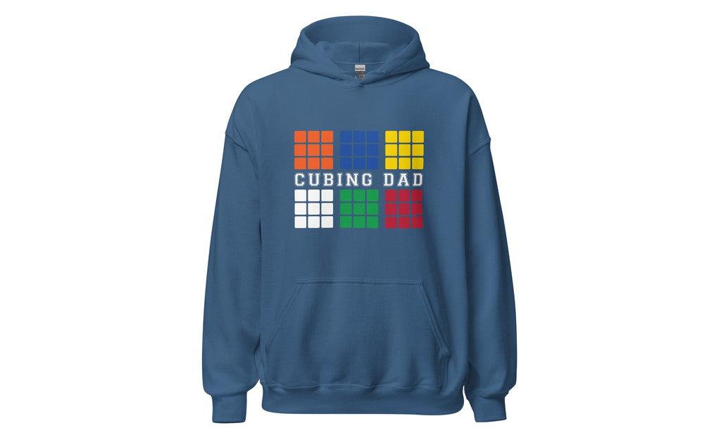 Cubing Dad V4 (Dark) - Premium Rubik's Cube Hoodie