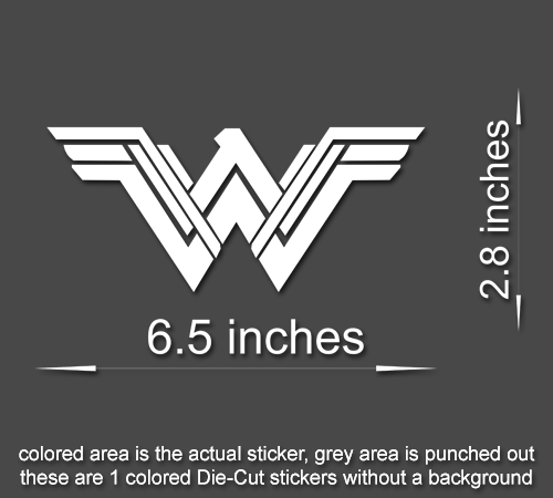 Wonder Woman Vinyl Decal Sticker - Style 1 #60529