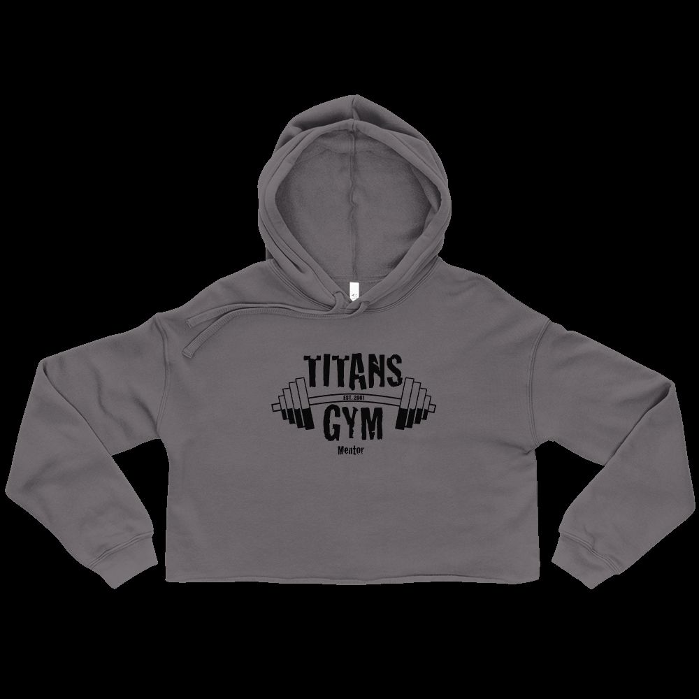 Stylish Raw Hem Crop Hoodie for Women
