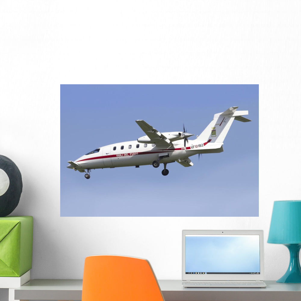Piaggio P180 Avanti Italy's Wall Decal - Vibrant Aviation Art
