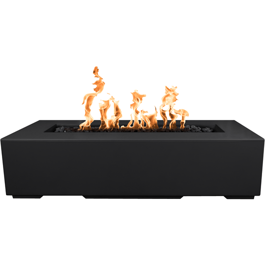 The Outdoor Plus Regal Rectangle Fire Pit with Electronic Ignition