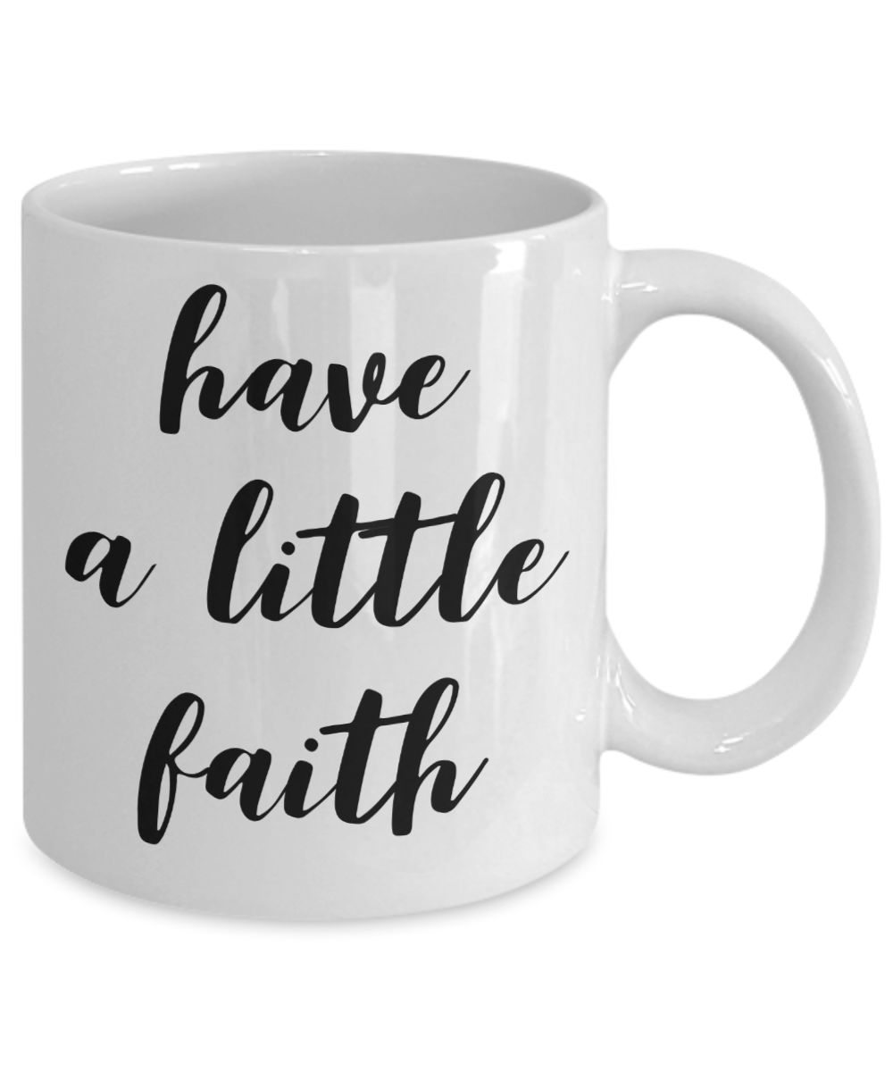 Faith-Inspired Ceramic Mug for Coffee Lovers