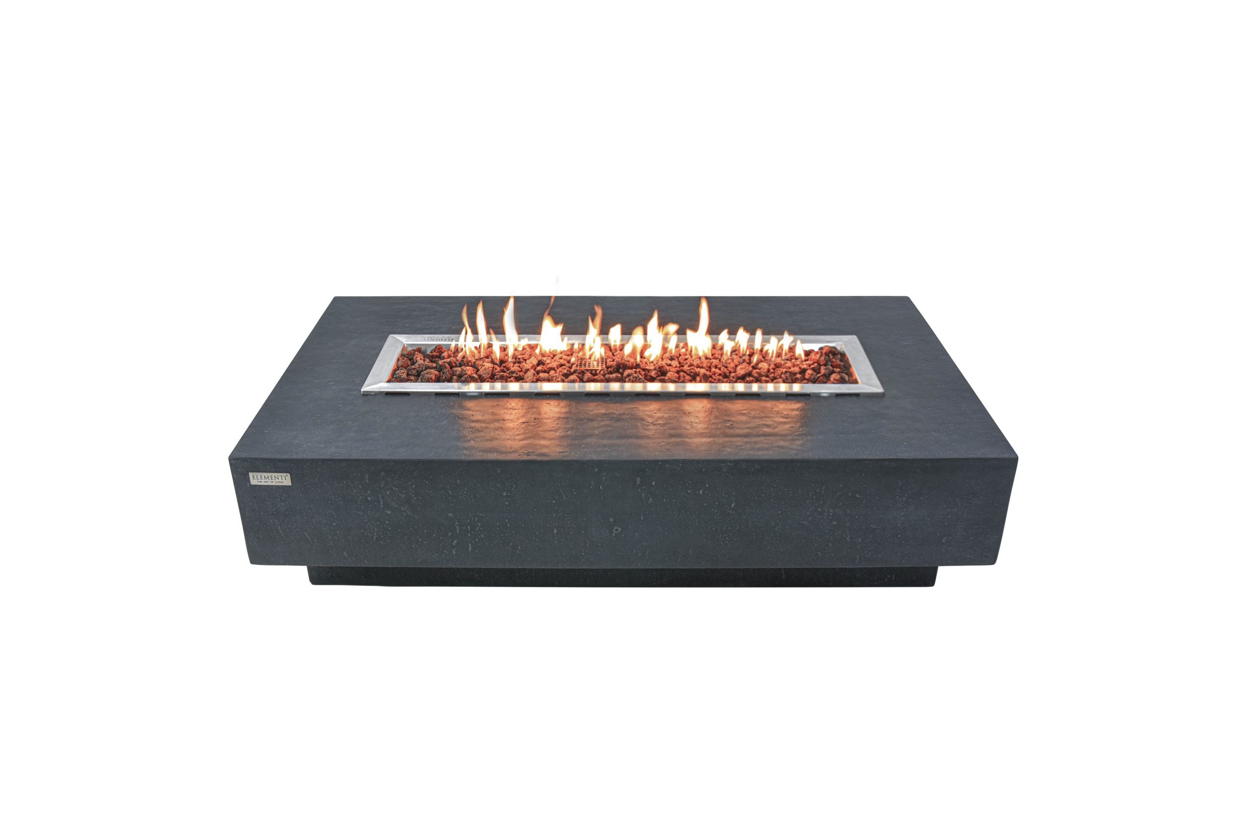 Elementi Hampton Outdoor Concrete Fire Pit Table