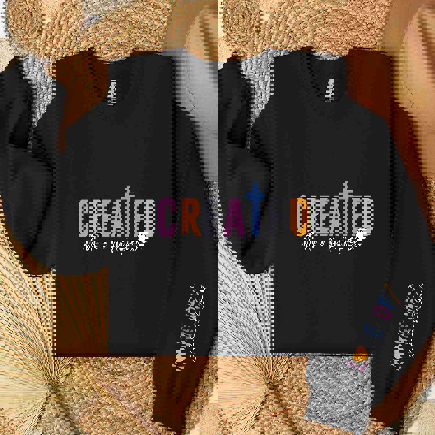 Faith-Inspired Hoodie for Women - Created with a Purpose