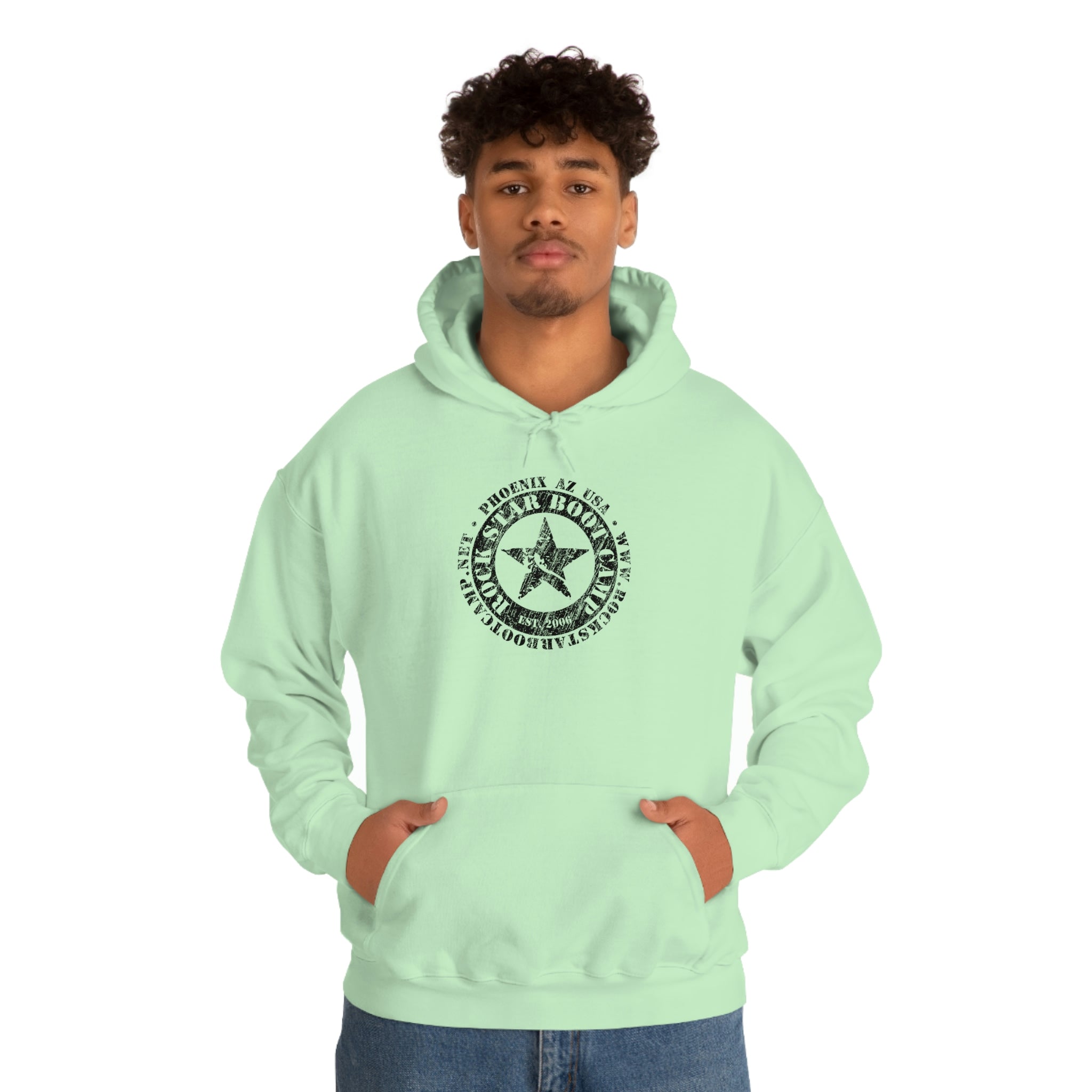 RSBC Unisex Heavy Blend Hoodie - Plush Comfort in Mint