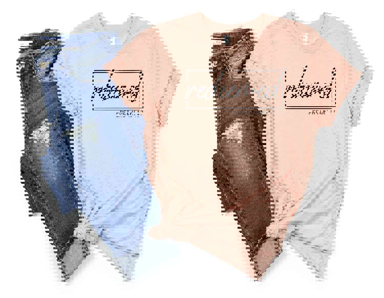 Ephesians 1:17 Redeemed Sweatshirt - Christian Inspired Apparel