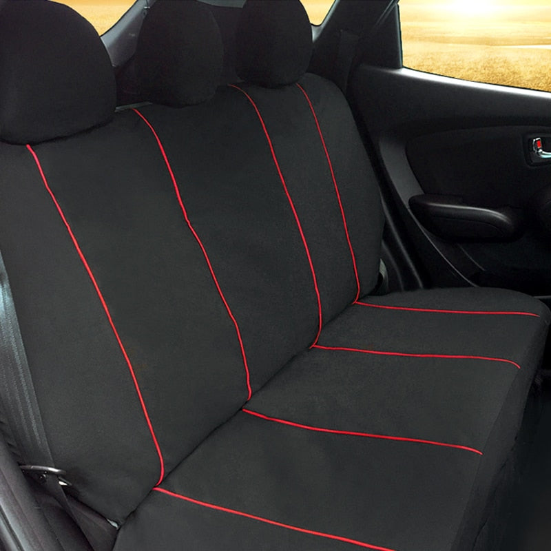 Universal Car Seat Covers Set by AUTOYOUTH - Airbag Compatible, Polyester Material, for Lada, Volkswagen and More