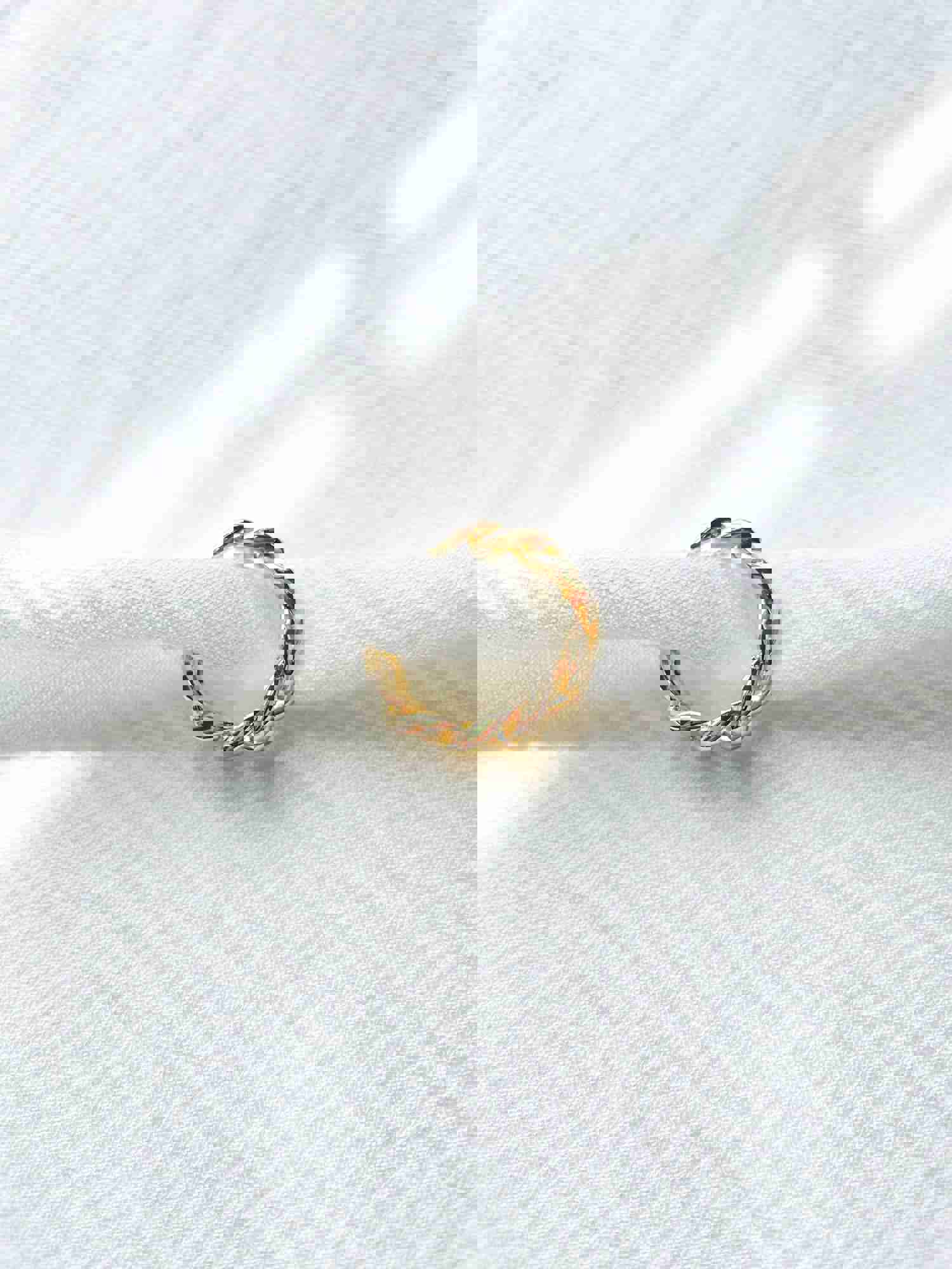 14K Gold-Plated Adjustable Ring