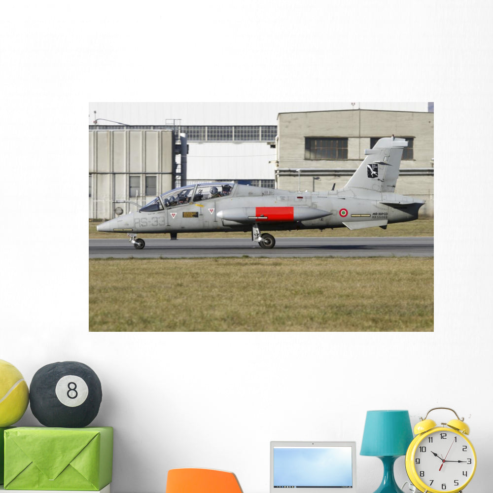 Italian Air Force Themed Wall Decal - Mb-339cd