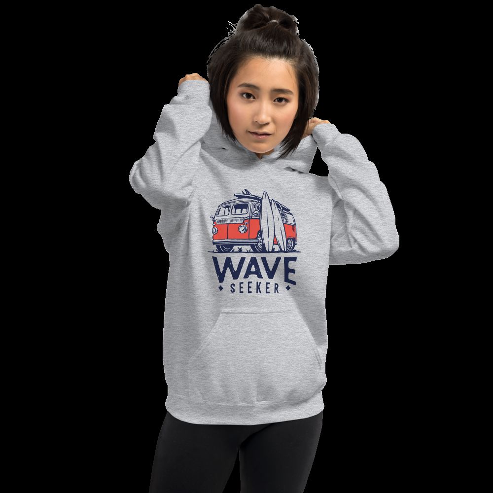 Cozy Wave Seeker Unisex Hoodie
