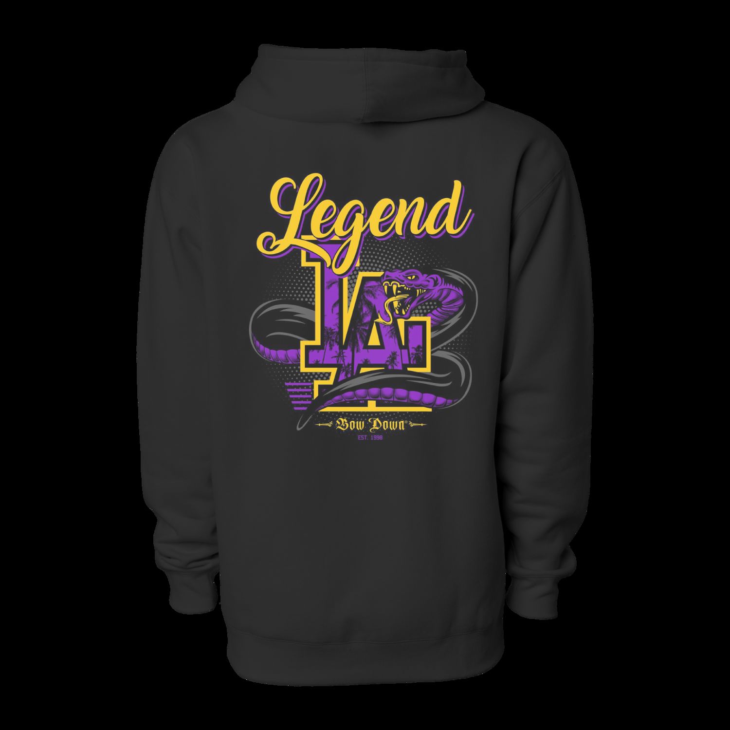 LA Legend Pullover Hoodie - Premium Streetwear by Bow Down