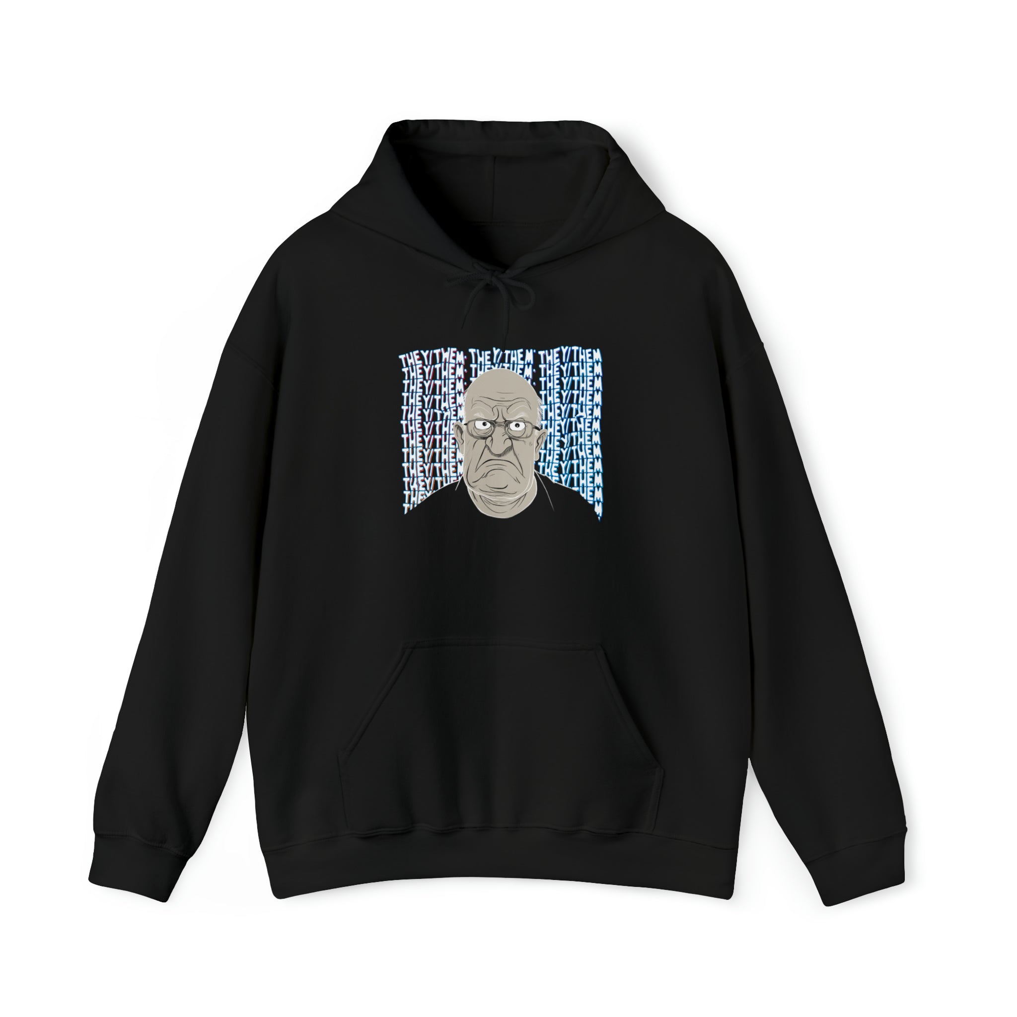 Unisex THEY/THEM Hoodie - Stand Up for Pronouns