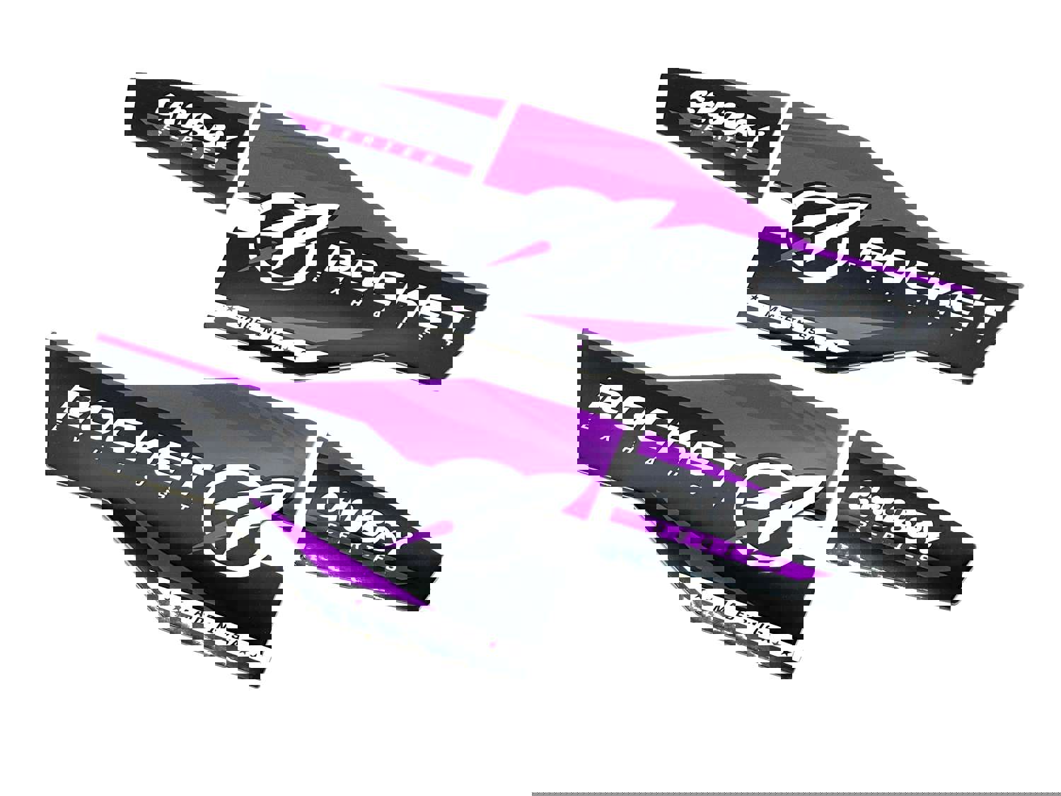 Chubby Pitbike Exhaust Replacement Decals Set