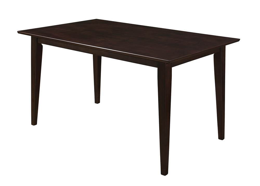 Gabriel Modern Cappuccino Rectangular Dining Table