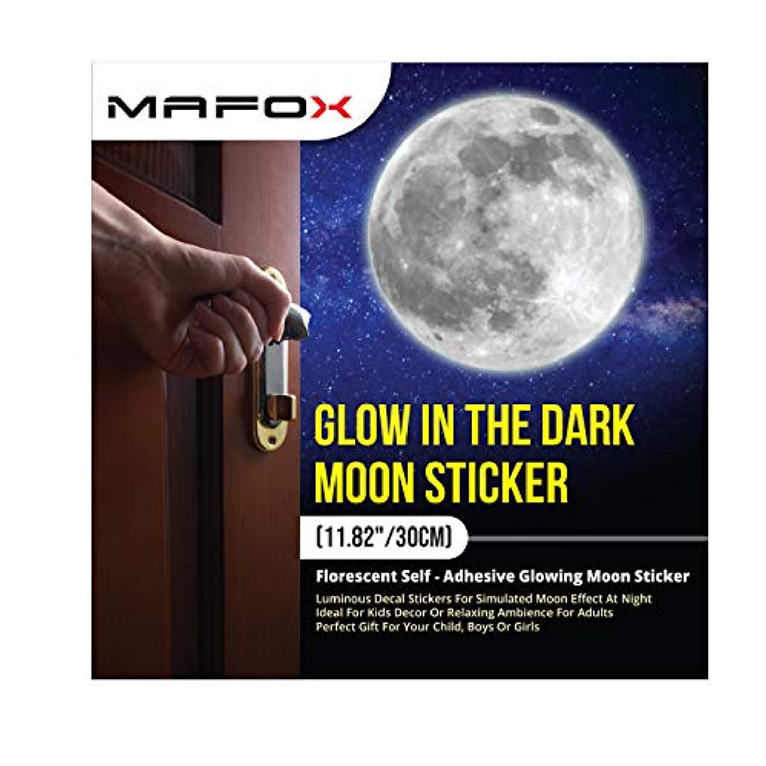 Glow-in-the-Dark Solar System Wall Stickers for Kids' Rooms