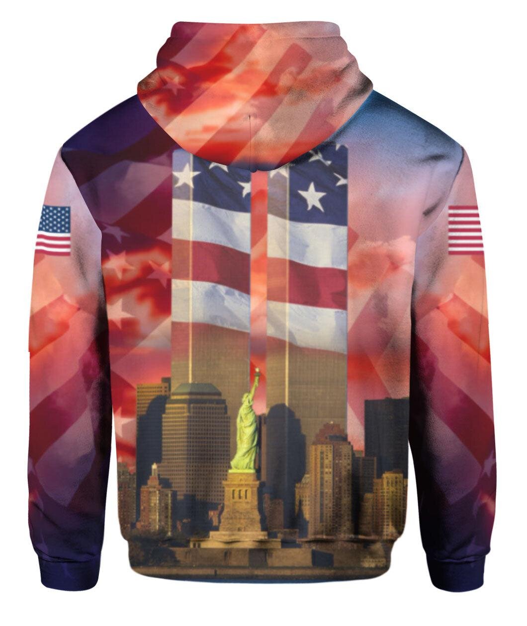 Gifury Patriot Day Hoodie - Commemorate 9/11 with Style