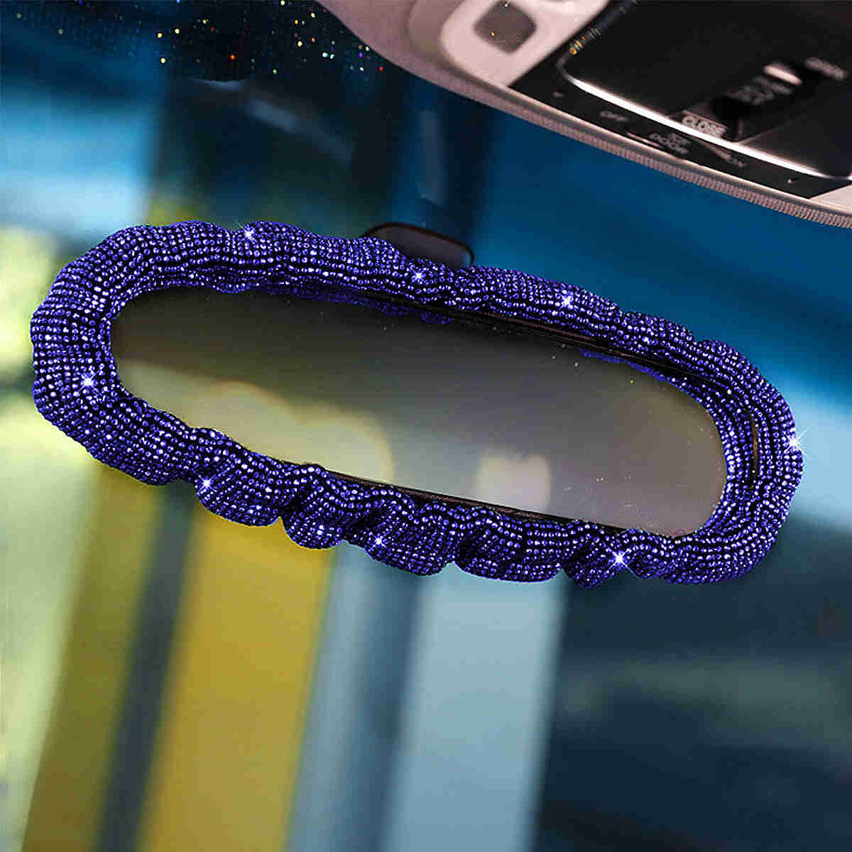 Luxury Sparkling Diamond Car Steering Wheel Cover