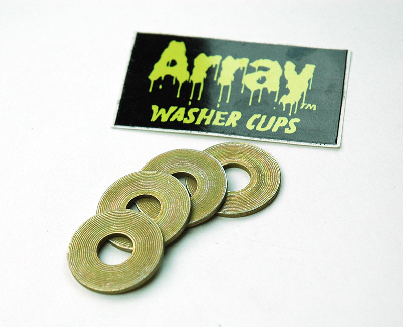 Invader Steel Flat Washers Set - Gold Zinc Plated, Tank Material