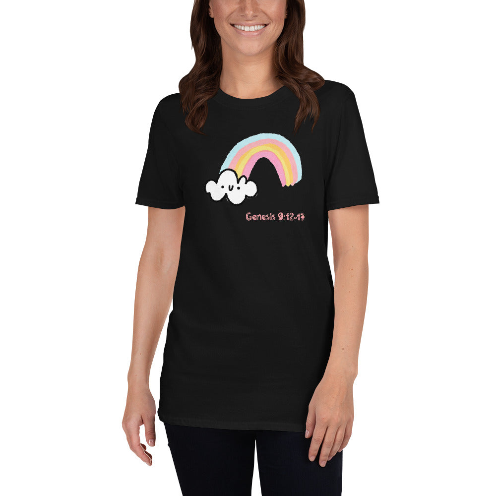 Faithful Rainbow Covenant T-Shirt - Genesis 9:12-17 Inspired