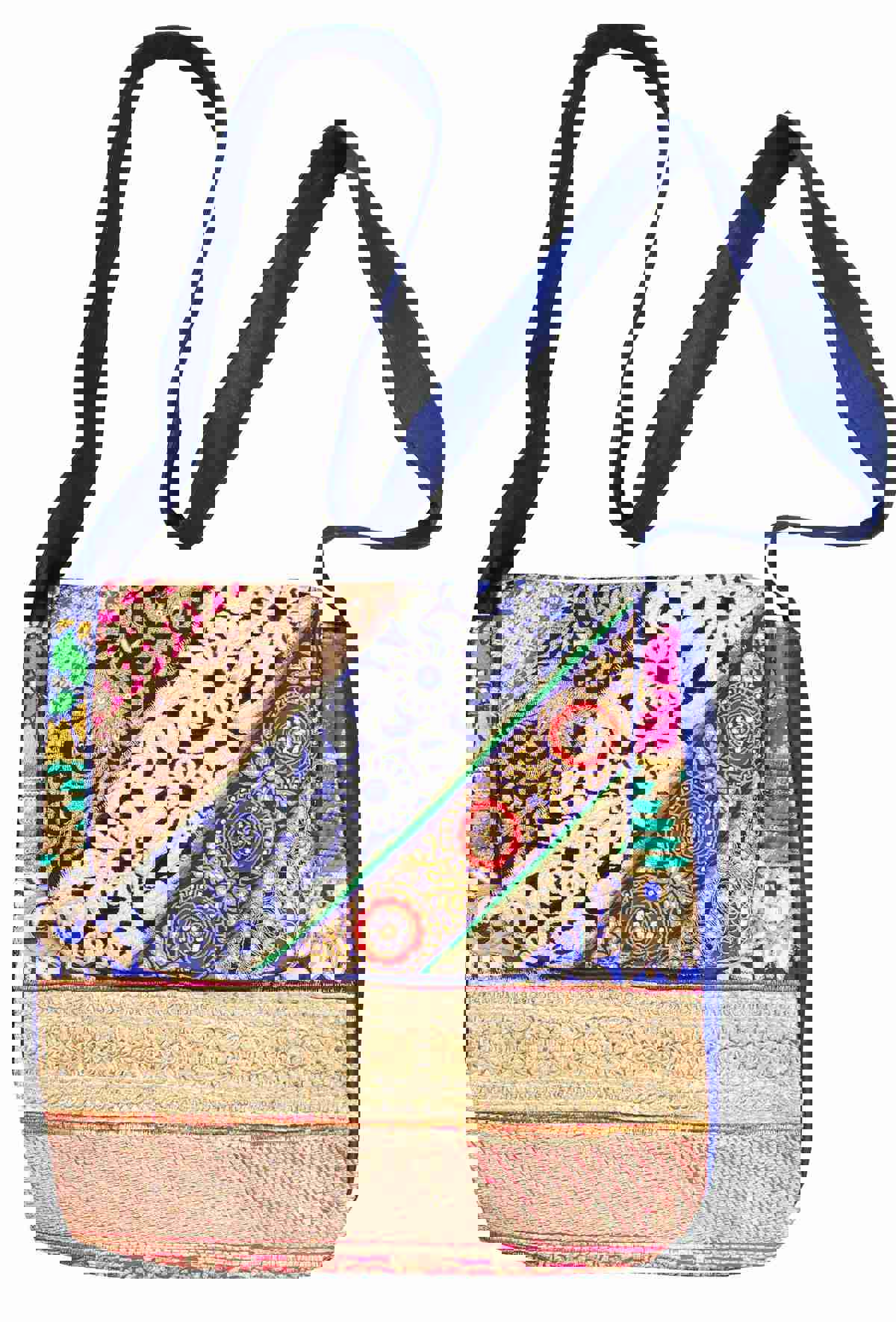 Eco-Friendly Indian Boho Crossbody Bag for Women