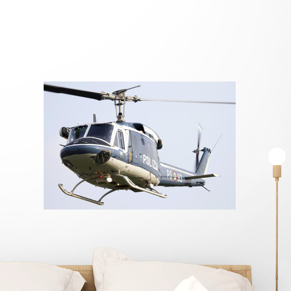 Agusta Bell 212 Italys Helicopter Wall Decal