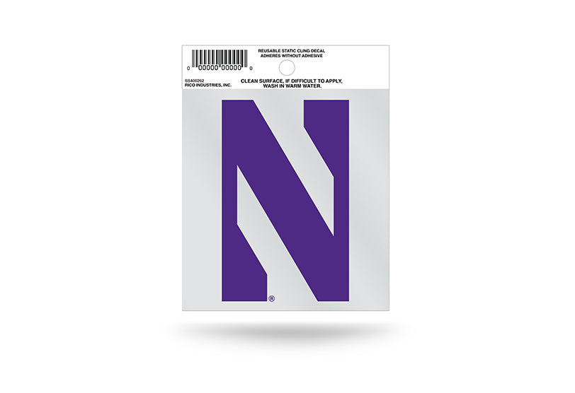 Northwestern Wildcats NCAA Static Window Decal