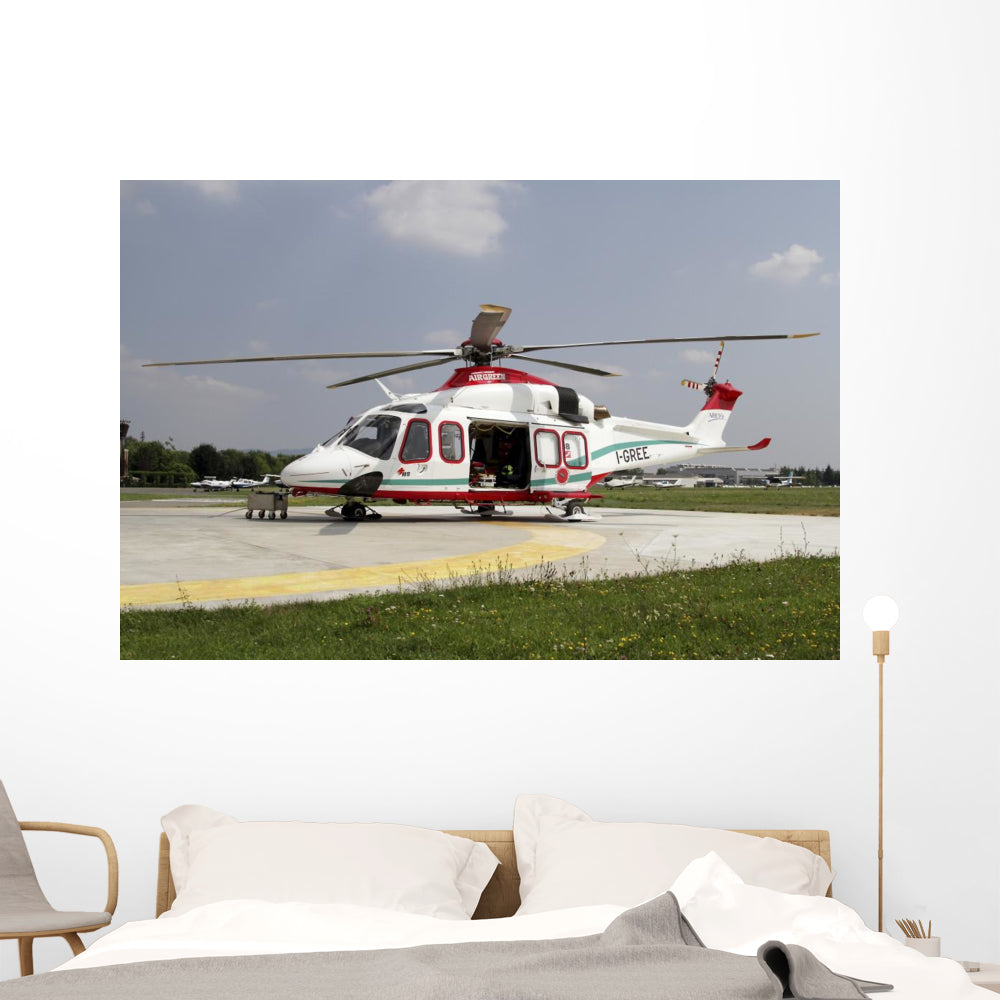 Augustwestland AW139 Air Ambulance Wall Decal - Vibrant Decor for Any Space