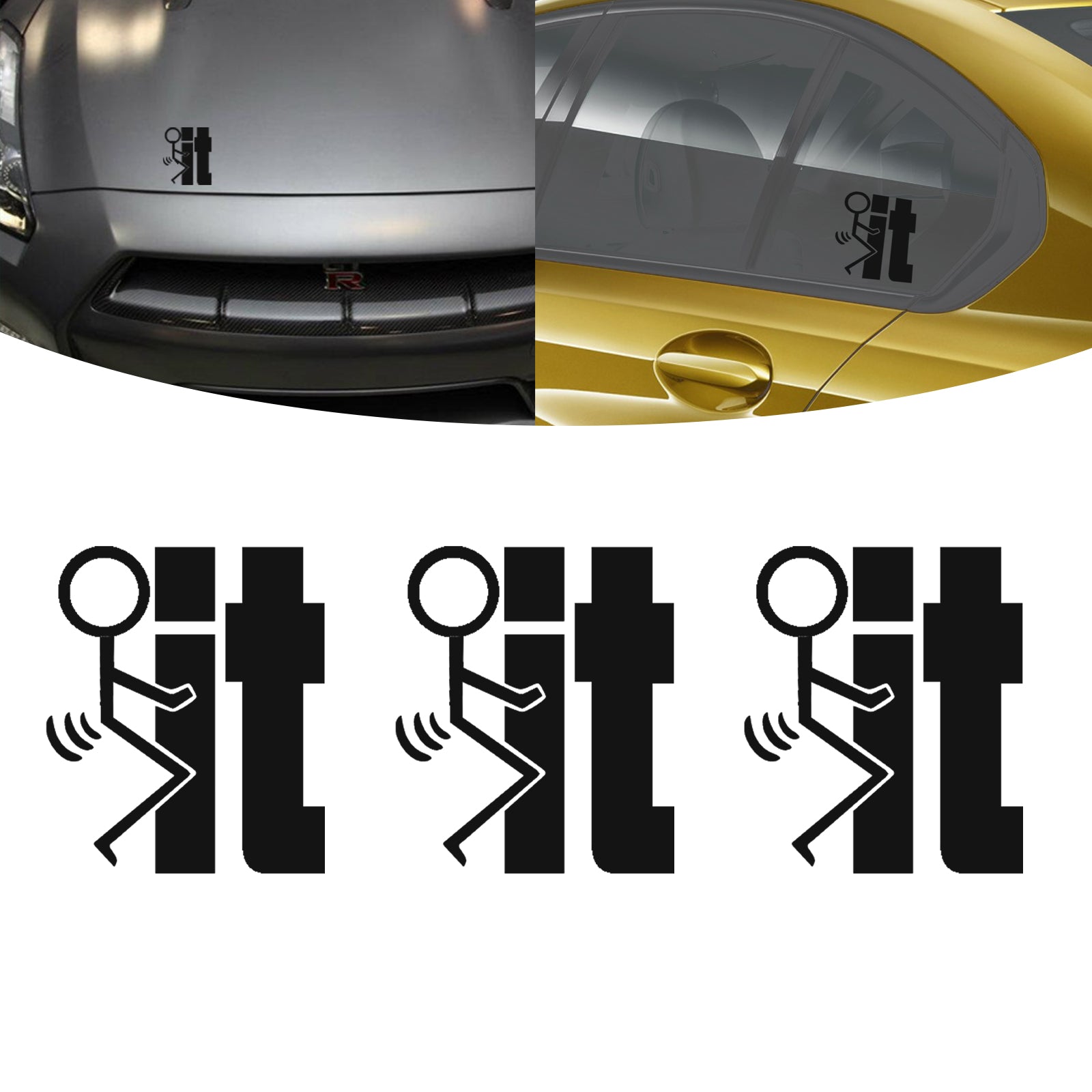 Xotic Tech Reflective JDM Sticker Decal Vinyl Graphic 4x5