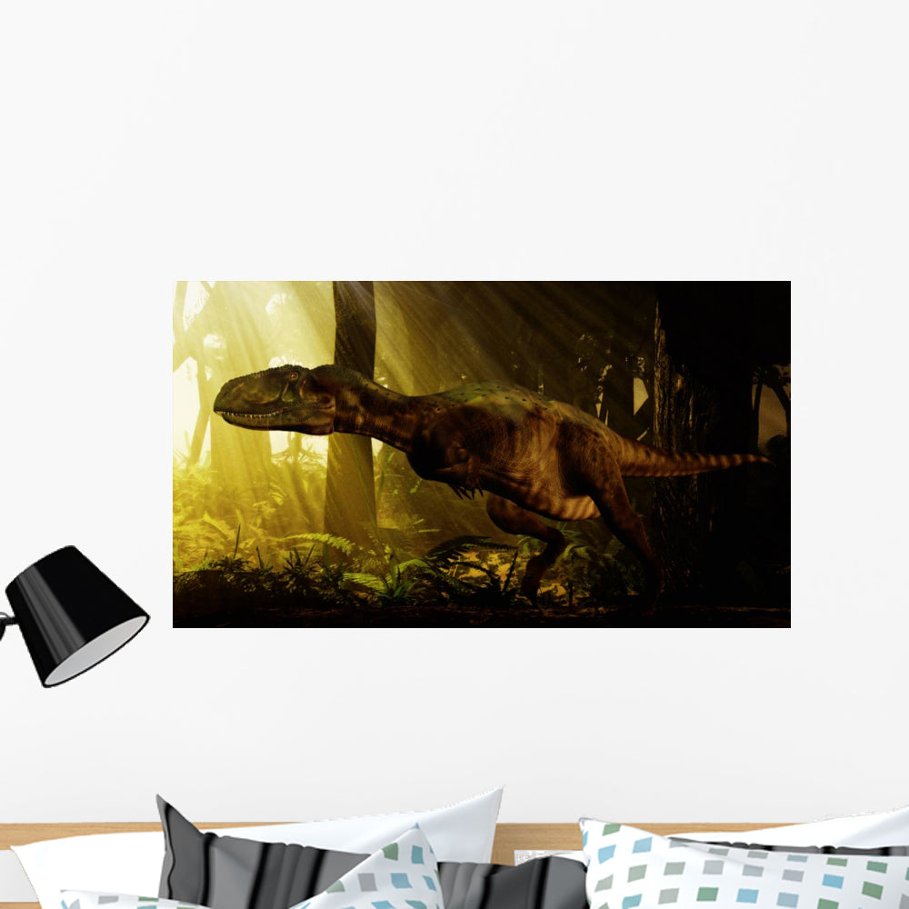Abelisaurus Dinosaur Wall Decal for Stylish Interiors