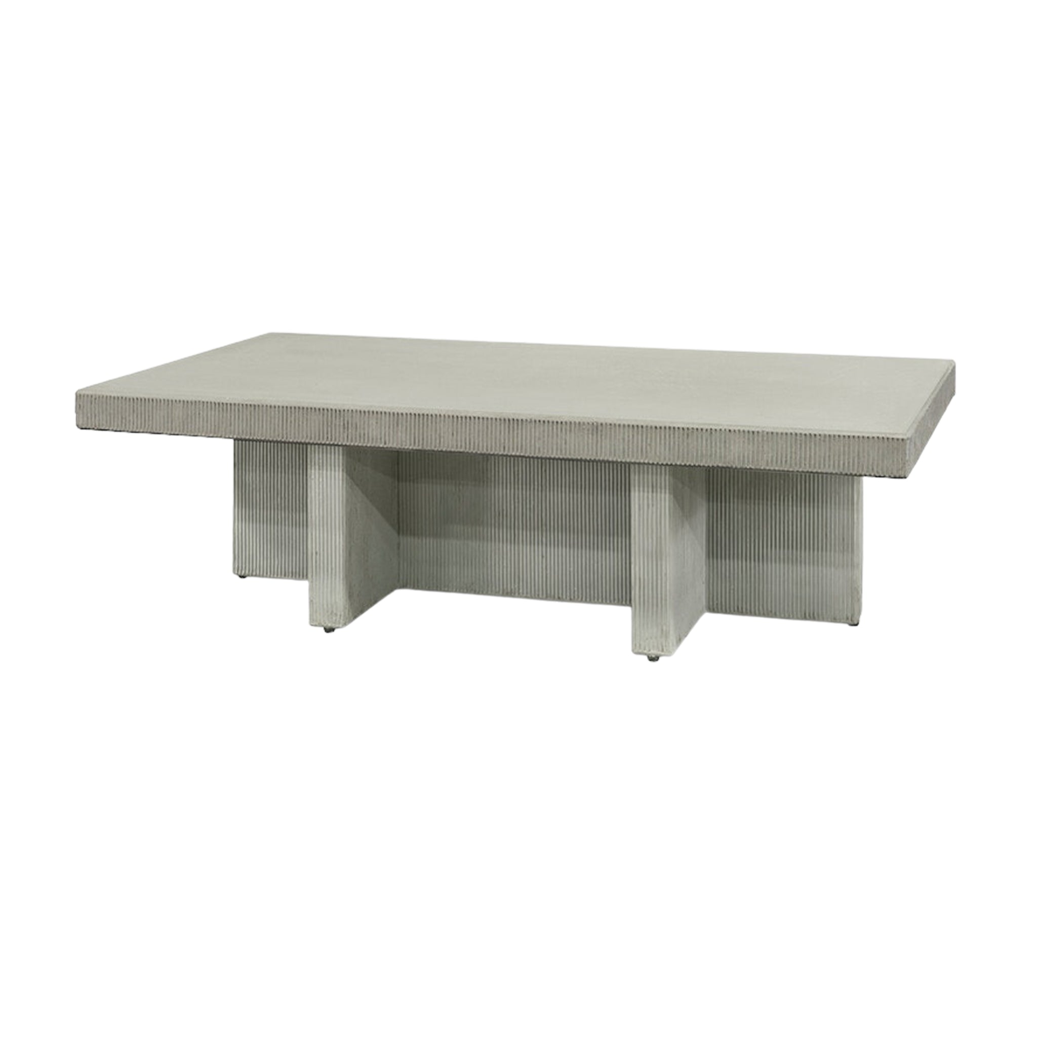Elegant Industrial Outdoor Coffee Table