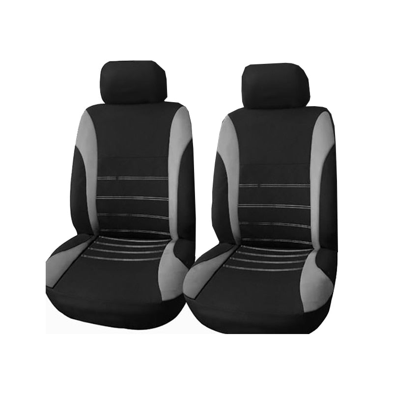 Universal Car Seat Covers Set by AUTOYOUTH - Airbag Compatible, Polyester Material, for Lada, Volkswagen and More