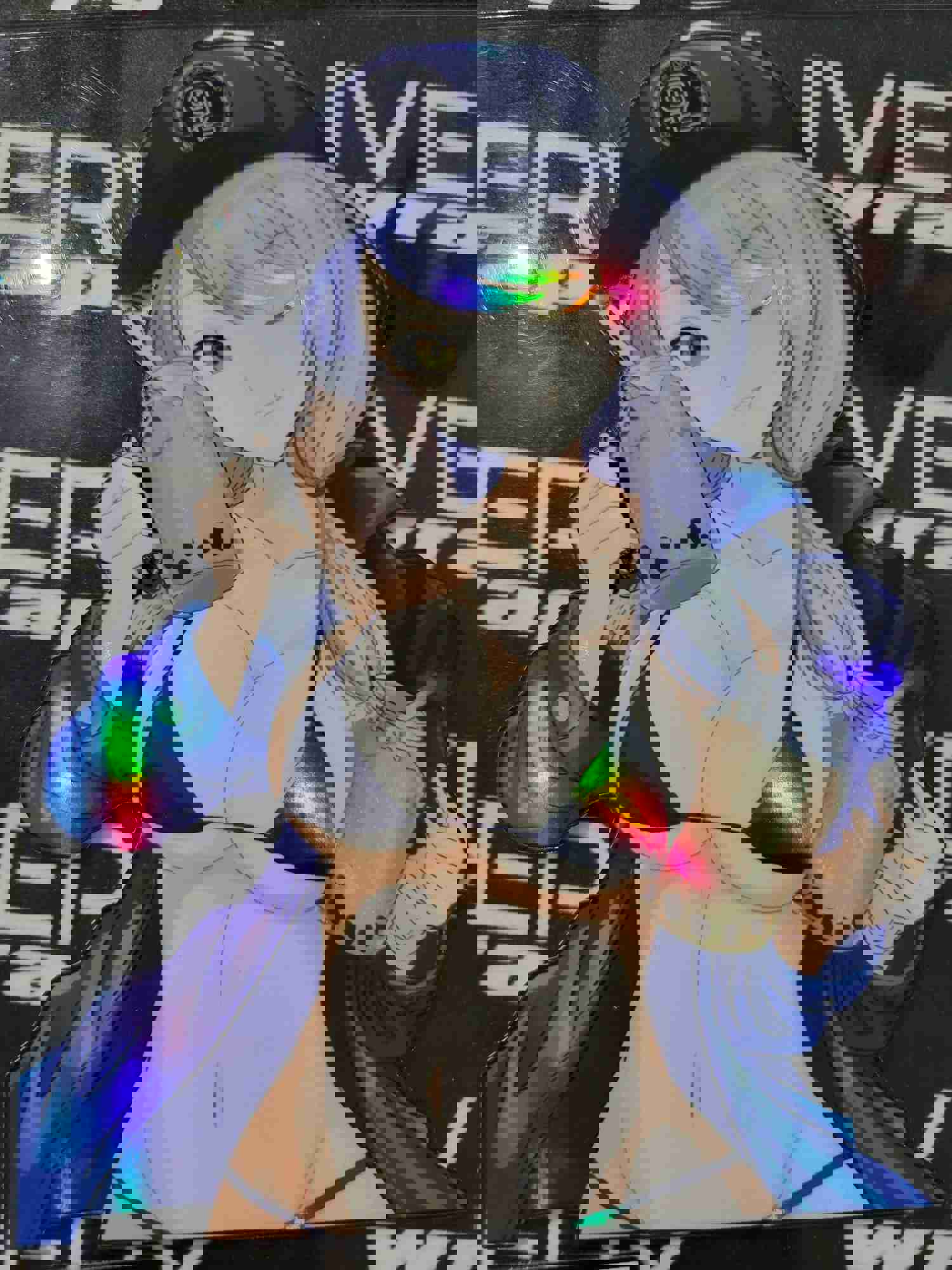 Holographic Anime Boba Waifu Sticker - Unique Car & Laptop Decal