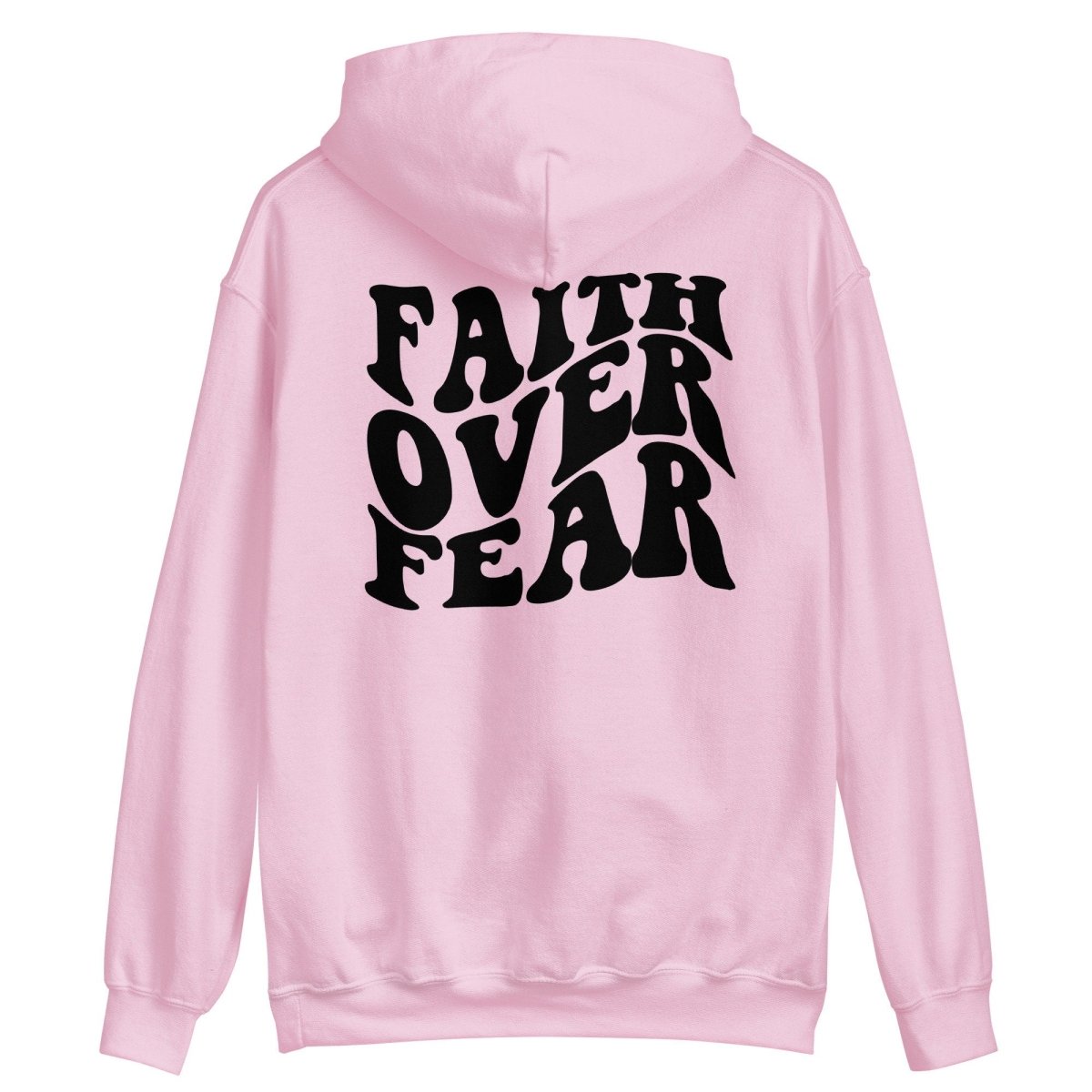 Cozy Faith Over Fear Hoodie | Women's Christian Sweatshirt