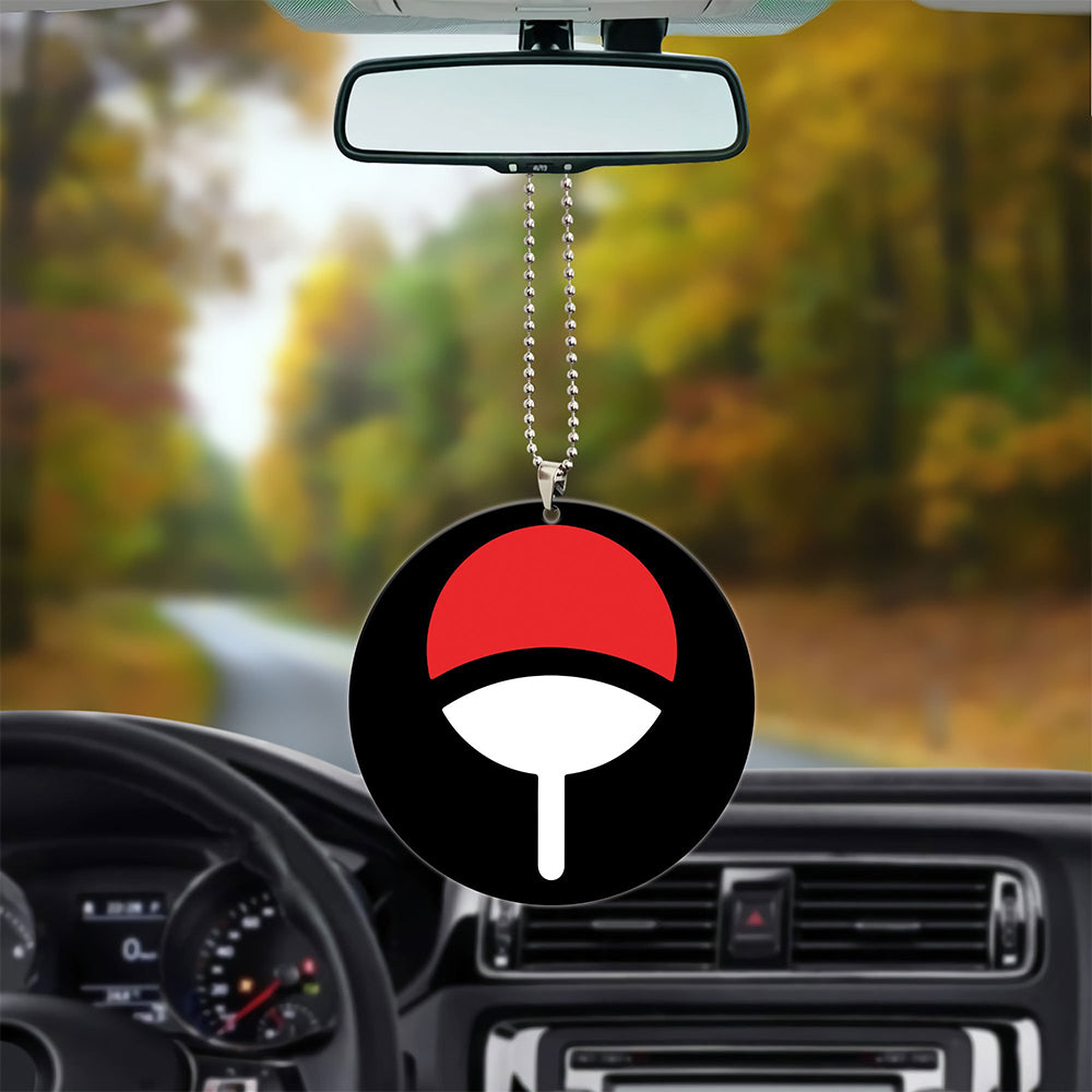 Uchiha Anime Acrylic Car Ornament - Custom Decor for Car & Home