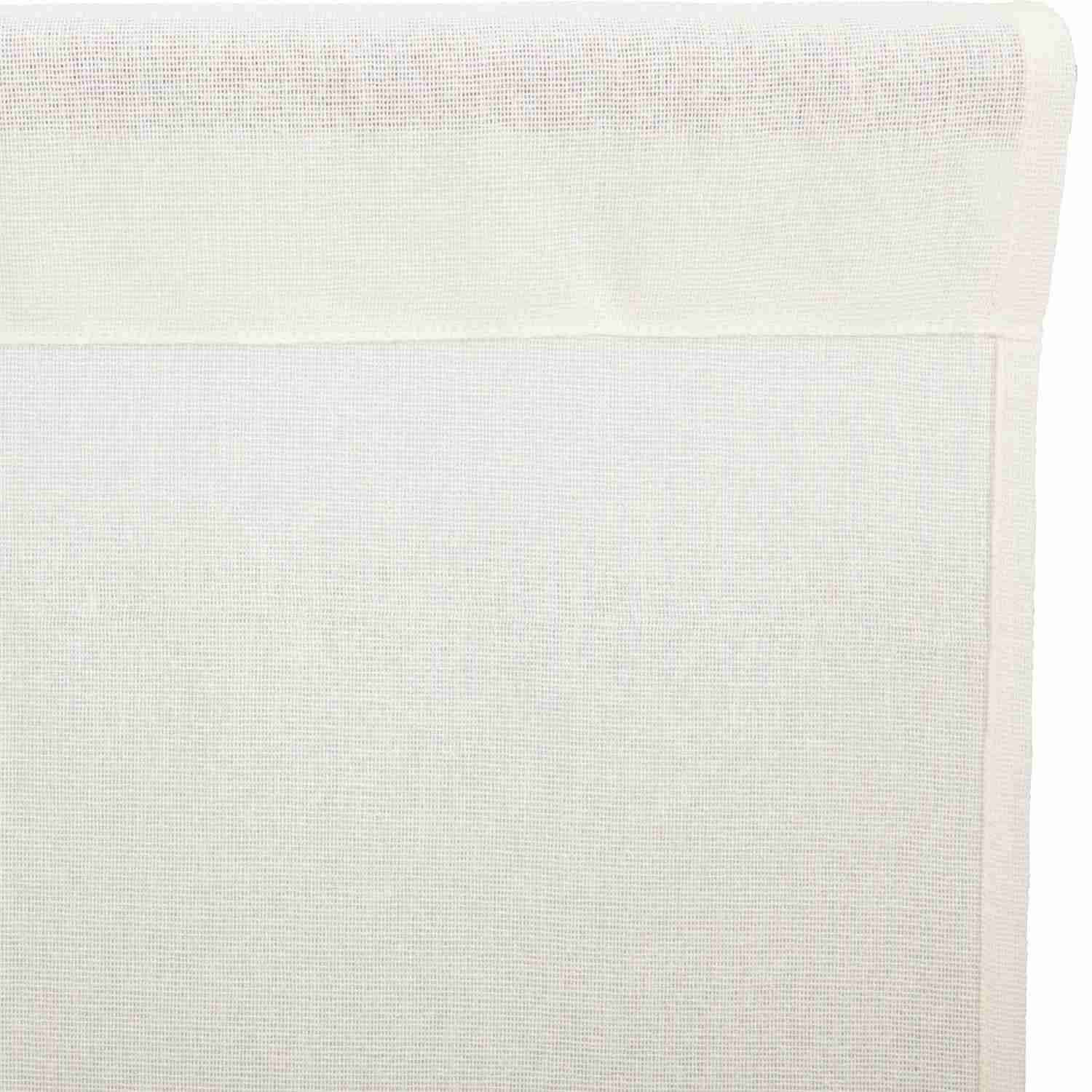 Elegant Tobacco Cloth Swag Curtains with Fringed Detail