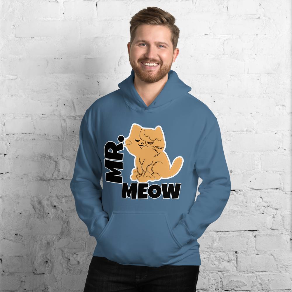 Cozy Mr. Meow Unisex Hoodie