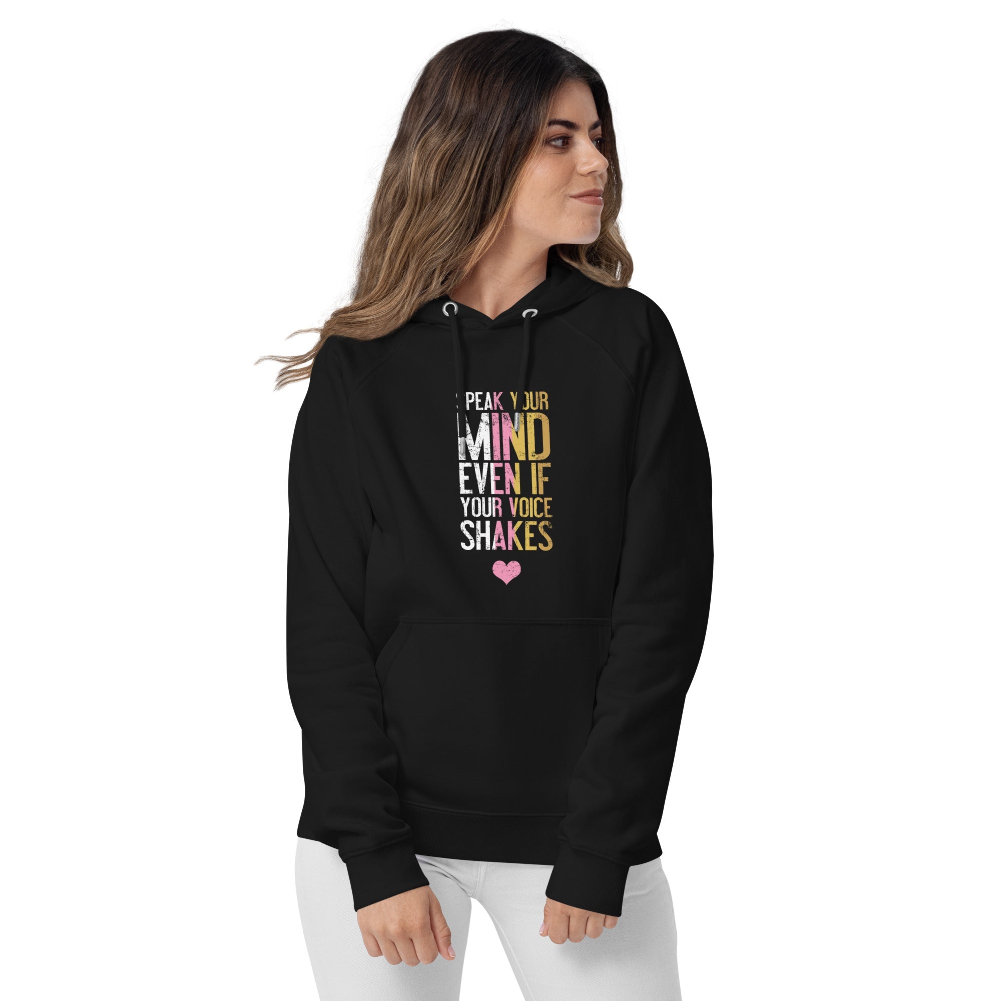 Ruth Bader Ginsburg Eco-Friendly Raglan Hoodie - Empowerment in Style