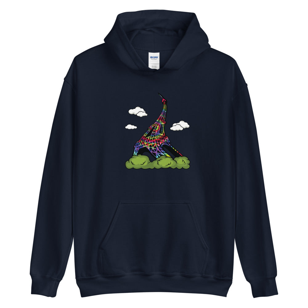 Eiffel Tower Cozy Hoodie