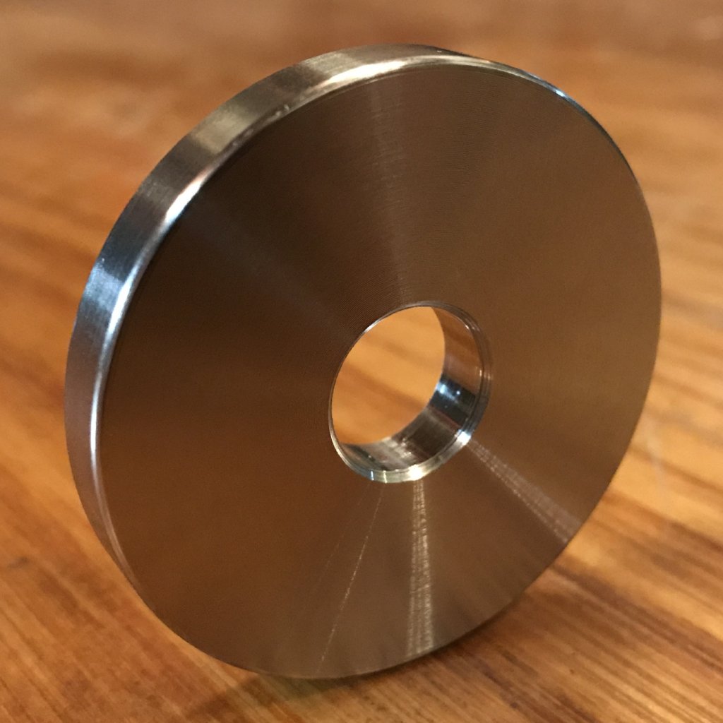 Precision 316 Stainless Steel Washer - EXTSW 1/2” ID x 1 7/8” OD x 1/4” Thick