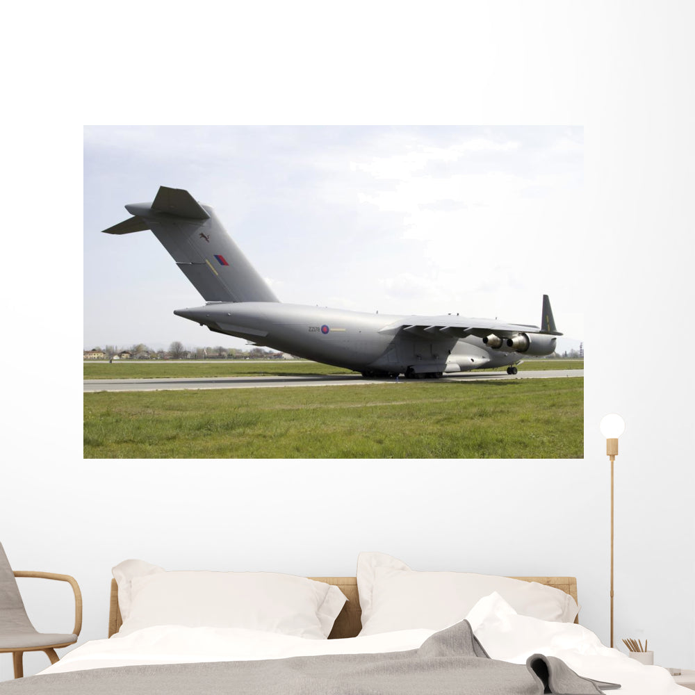 C-17 Globemaster III Royal Wall Decal - Large Aircraft Art for Home and Office