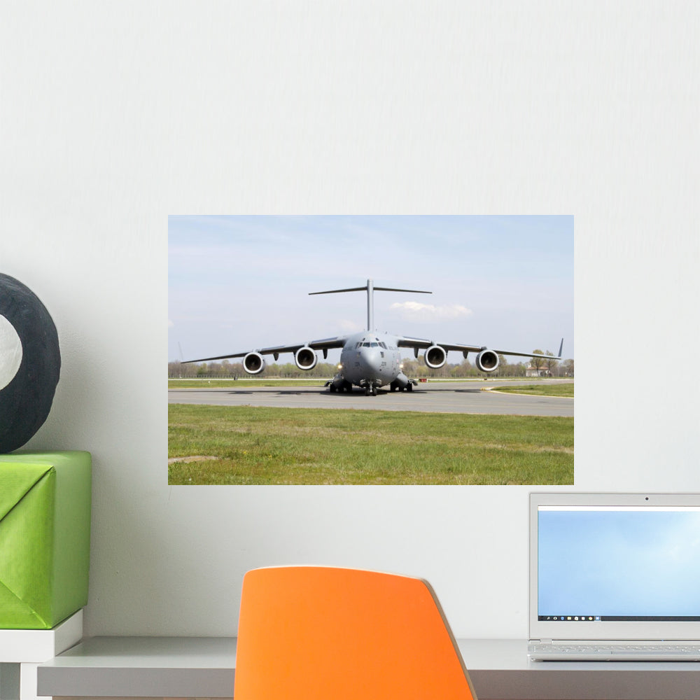 Boeing C-17 Globemaster III Wall Decal - Large Aircraft Art for Home and Office