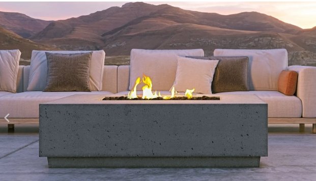 Firegear Sanctuary 1 56-Inch Rectangular Gas Fire Pit - Premium Outdoor Relaxation