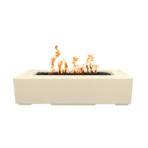 The Outdoor Plus Regal Rectangle Fire Pit with Electronic Ignition