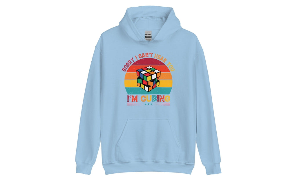 Cozy Rubik's Cube Themed Hoodie - Comfortable Puzzle Lover's Wear