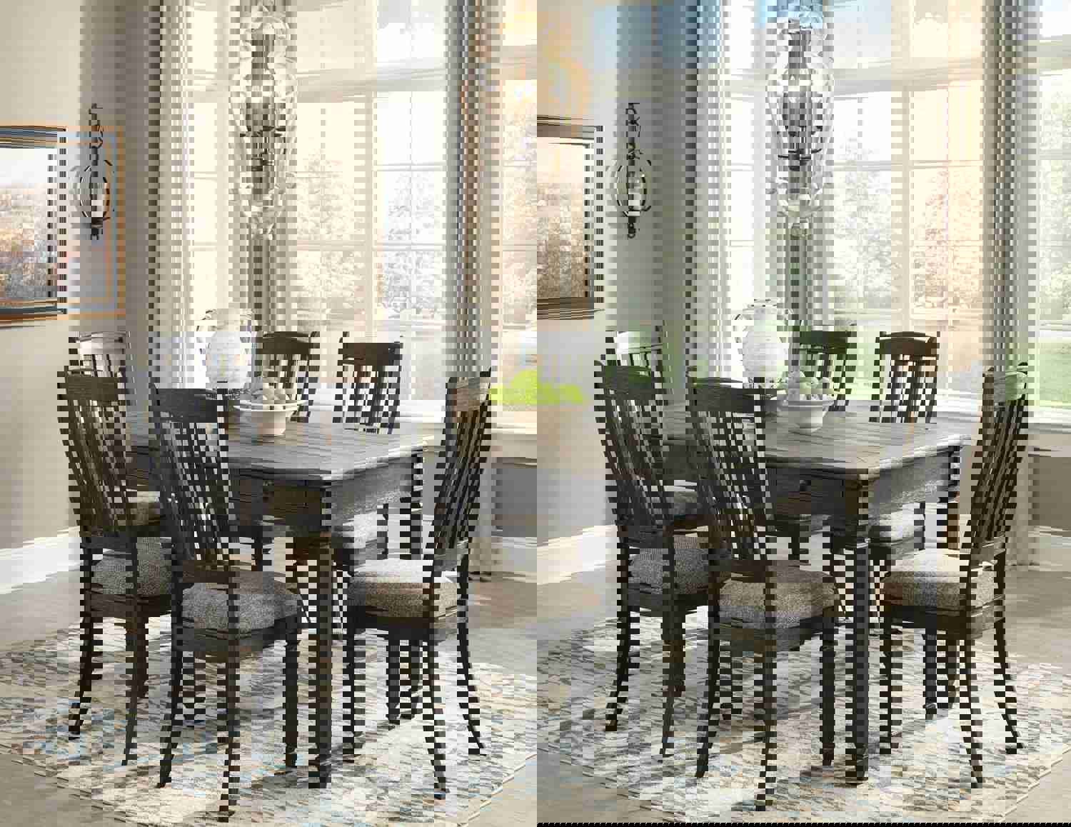 Tyler Creek Urban Farmhouse Rectangular Dining Table